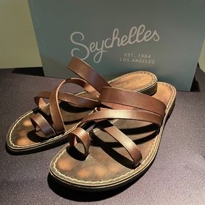 Seychelles Leather Slides
